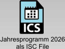 Jahresprogramm 2026 als ISC File